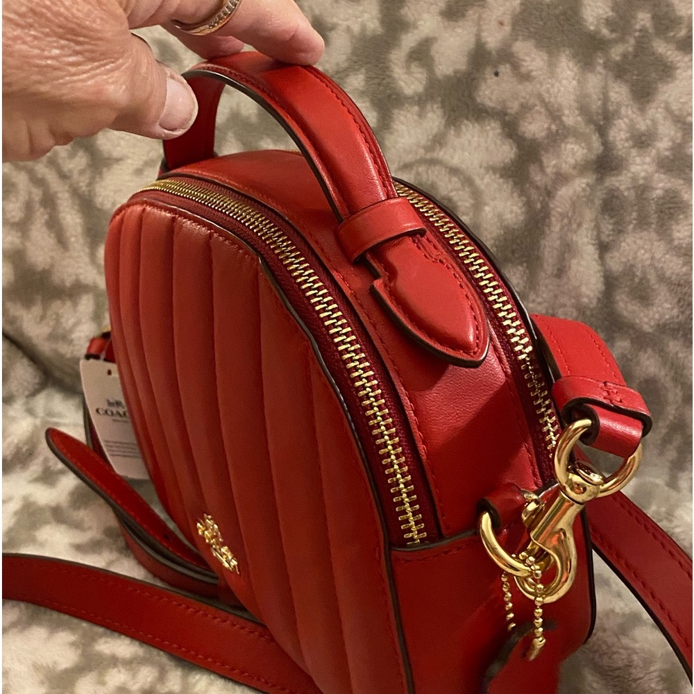 - NWT 👛❤️ Quilted COACH Crossbody/Satchel ❤️👛 - Picture 3 of 11